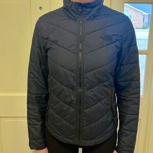 North Face Puffer Coat Jacket Navy